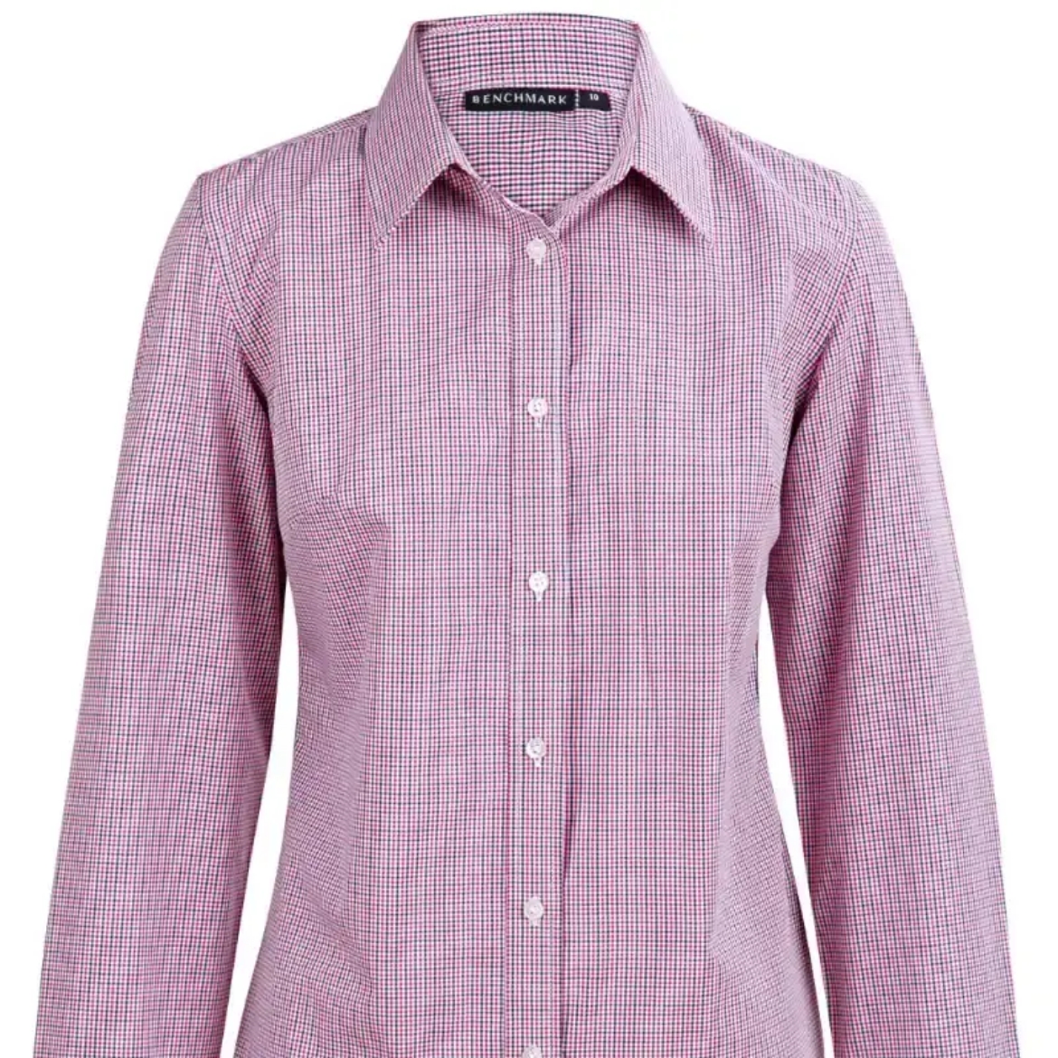 Picture of Winning Spirit, Ladies Mini Gingham S/S Shirt